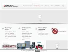 Tablet Screenshot of elmarkasp.pl